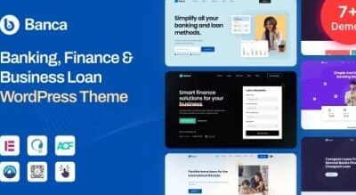 Banca Theme E28093 Banking Finance Business Loan WordPress Theme 430x219 1