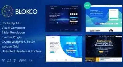 Blokco Cryptocurrency WordPress Theme 430x219 1
