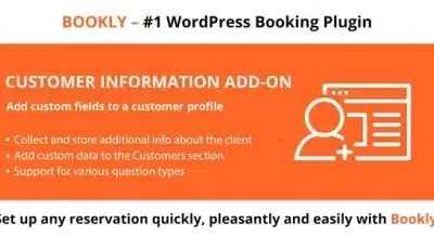 Bookly Customer Information Add on v2.5 Latest Version 430x219 1