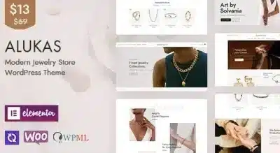 alukas modern jewelry store wordpress theme nulled 430x219 1