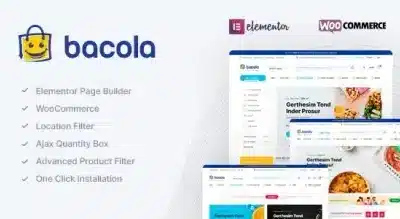 Bacola – Grocery Store and Food eCommerce Theme
