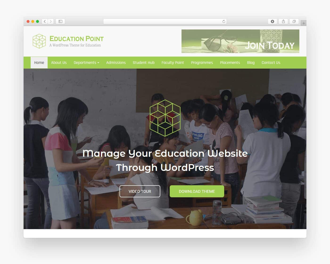 education-point-free-wordpress-education-theme-screenshot.jpg Education WordPress Theme - Image 1
