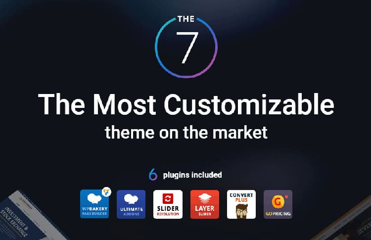 The7 Multi-Purpose Website Building Toolkit