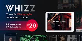 Whizz – Photography WordPress for Photography