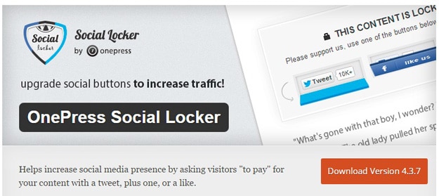 Social Locker for jQuery