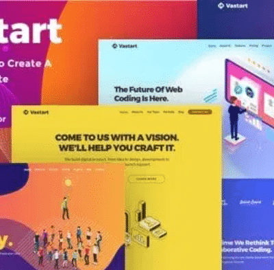 Vastart – Digital Company & Startup WordPress Theme